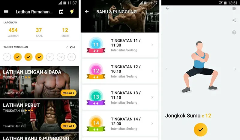 Latihan Rumahan untuk Pria