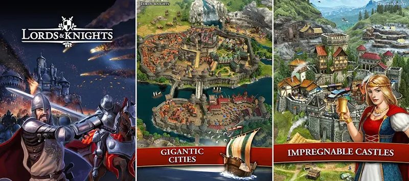 Lords & Knights - Medieval Building Strategy MMO