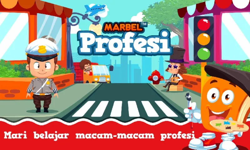 Marbel belajar Profesi