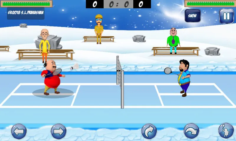 Motu Patlu Badminton