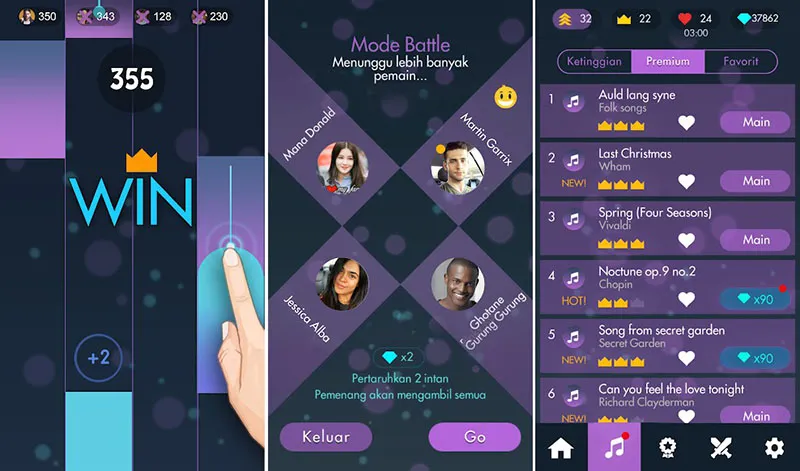 Piano Solo - Classical Magic Game White Tiles 4