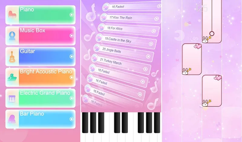 Piano White Master Magic Musical Tiles