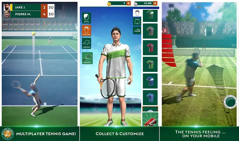 Roland Garros Tennis Champions