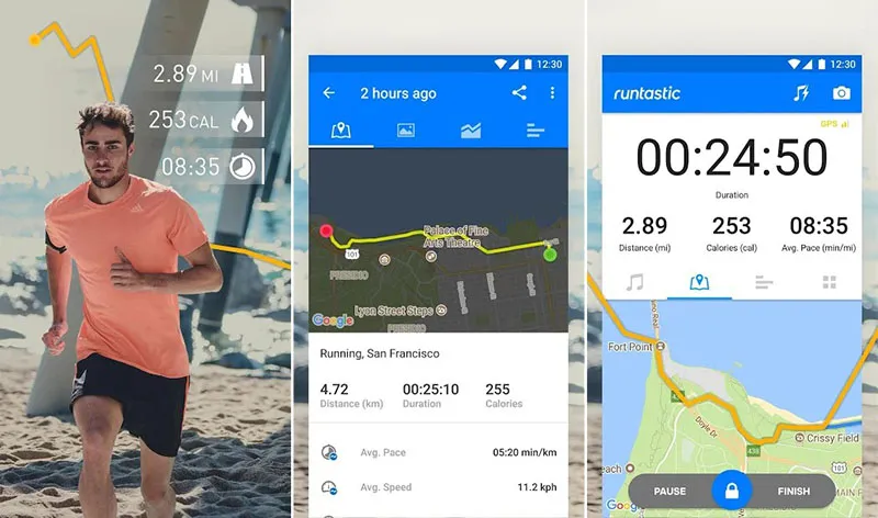 Runtastic Running & Mile tracker