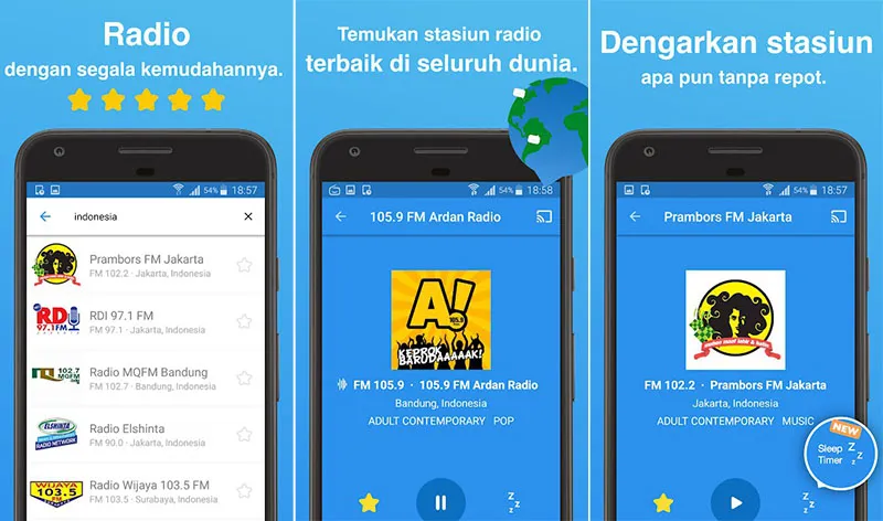 Simple Radio - Stasiun Radio FM AM