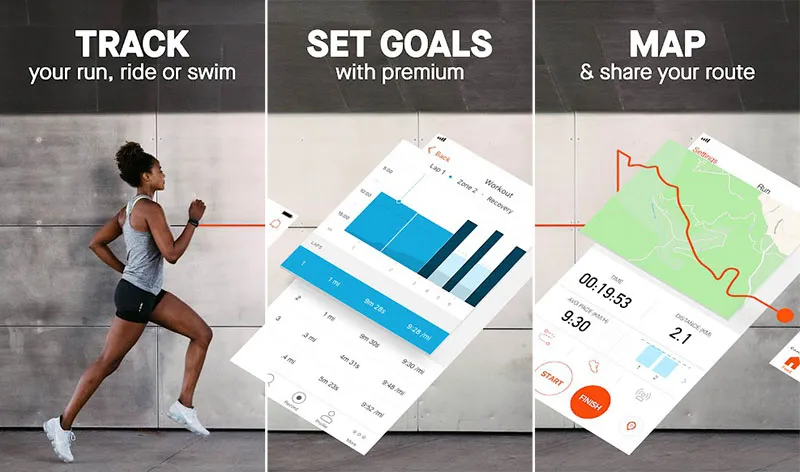 Strava Training Track Running, Cycling & Swimming