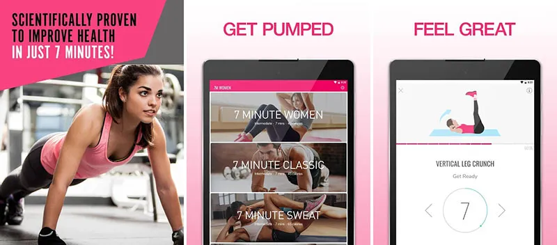 Workout for Women Weight Loss Fitness App by 7M
