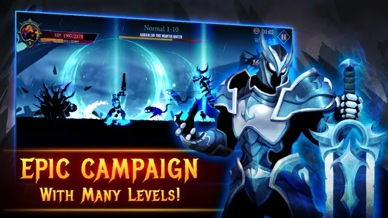 Shadow Fight Heroes - Dark Souls Stickman Fight