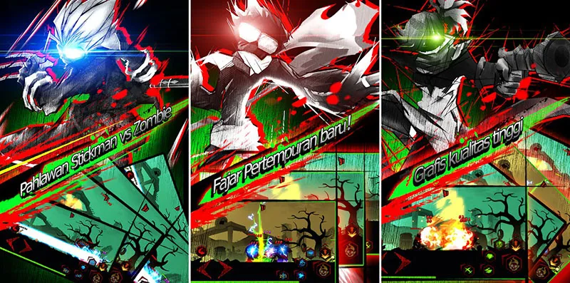 Zombie Avengers (Dreamsky)Stickman