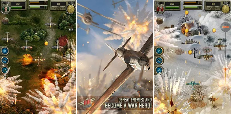 Air Strike WW2 Fighters Sky Combat Attack