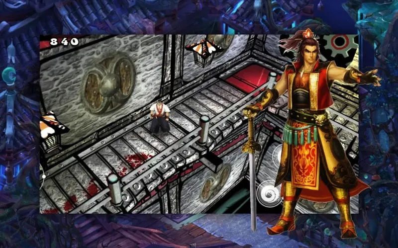 Revenge of samurai warrior