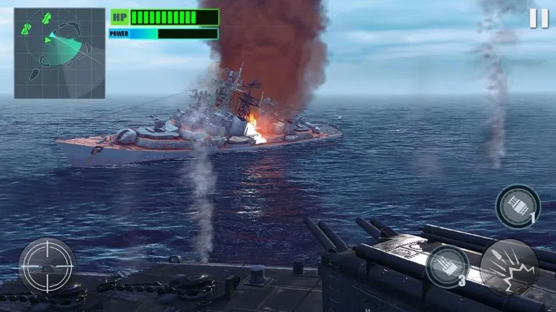 Silent Warship Hunter- Sea Battle Simulation Game