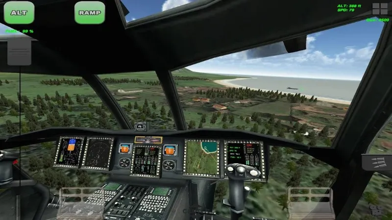 Chinook Helicopter Flight Sim