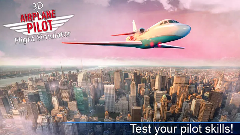 Pilot pesawat - tiket Pesawat Simulator 3D