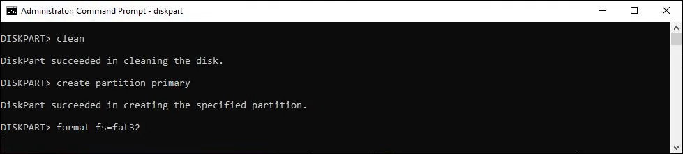 Format Flashdisk Lewat CMD