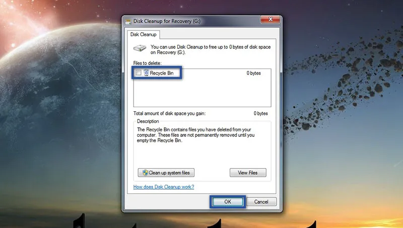 Menggunakan Disk Cleanup