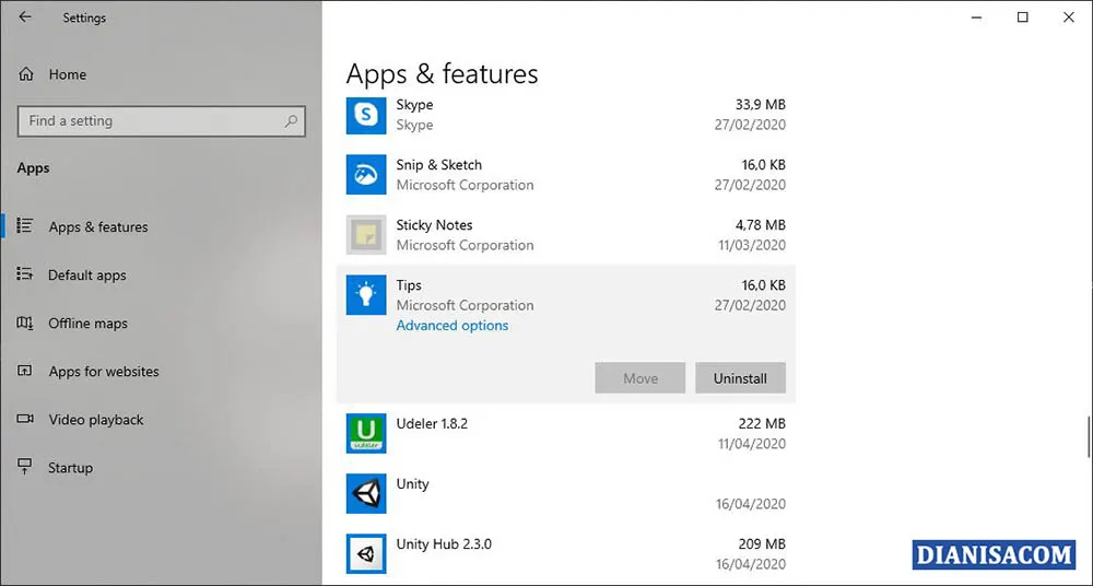 Menghapus Aplikasi Bawaan Windows 10