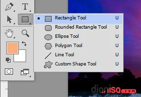 2. Rectangel Tool