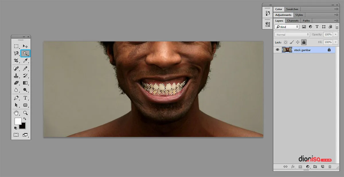 Cara Memutihkan Gigi Photoshop 2