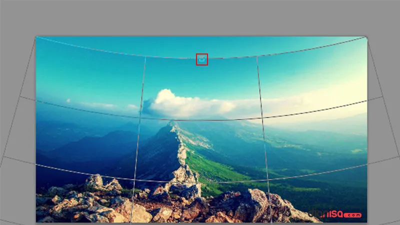 Drag Transform ke Bawah