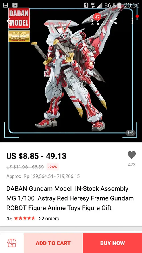 2. Beli Barang di AliExpress