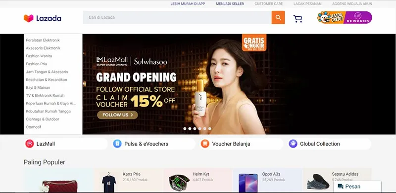 Laman Lazada