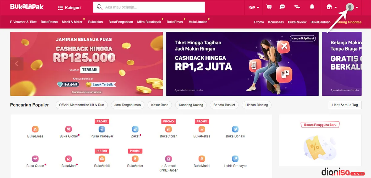 3. Daftar Member Bukalapak
