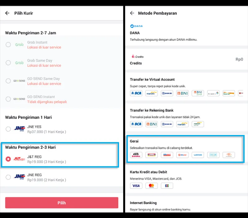 3. Jasa Pengiriman Bukalapak