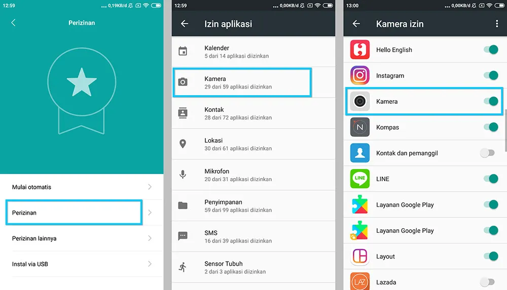 Cek Perizinan Kamera Xiaomi