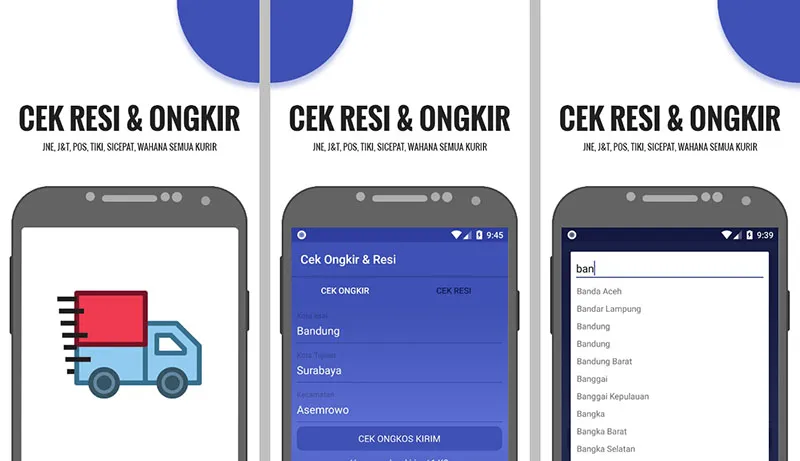 Cek Resi Ongkir JNE POS