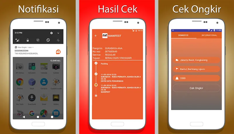 Cek Resi dan Ongkir Kiriman
