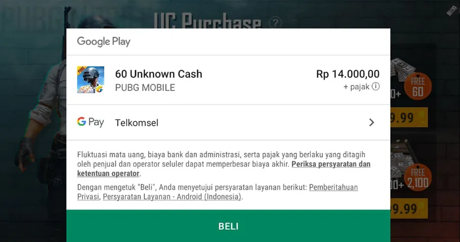 Top Up Google Play