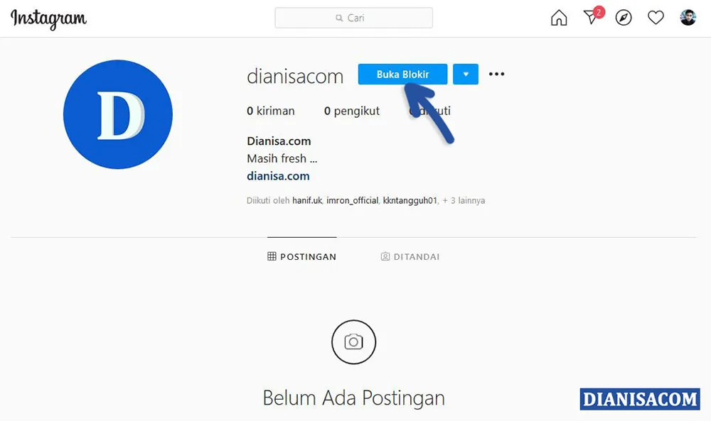1 Buka Blokir IG