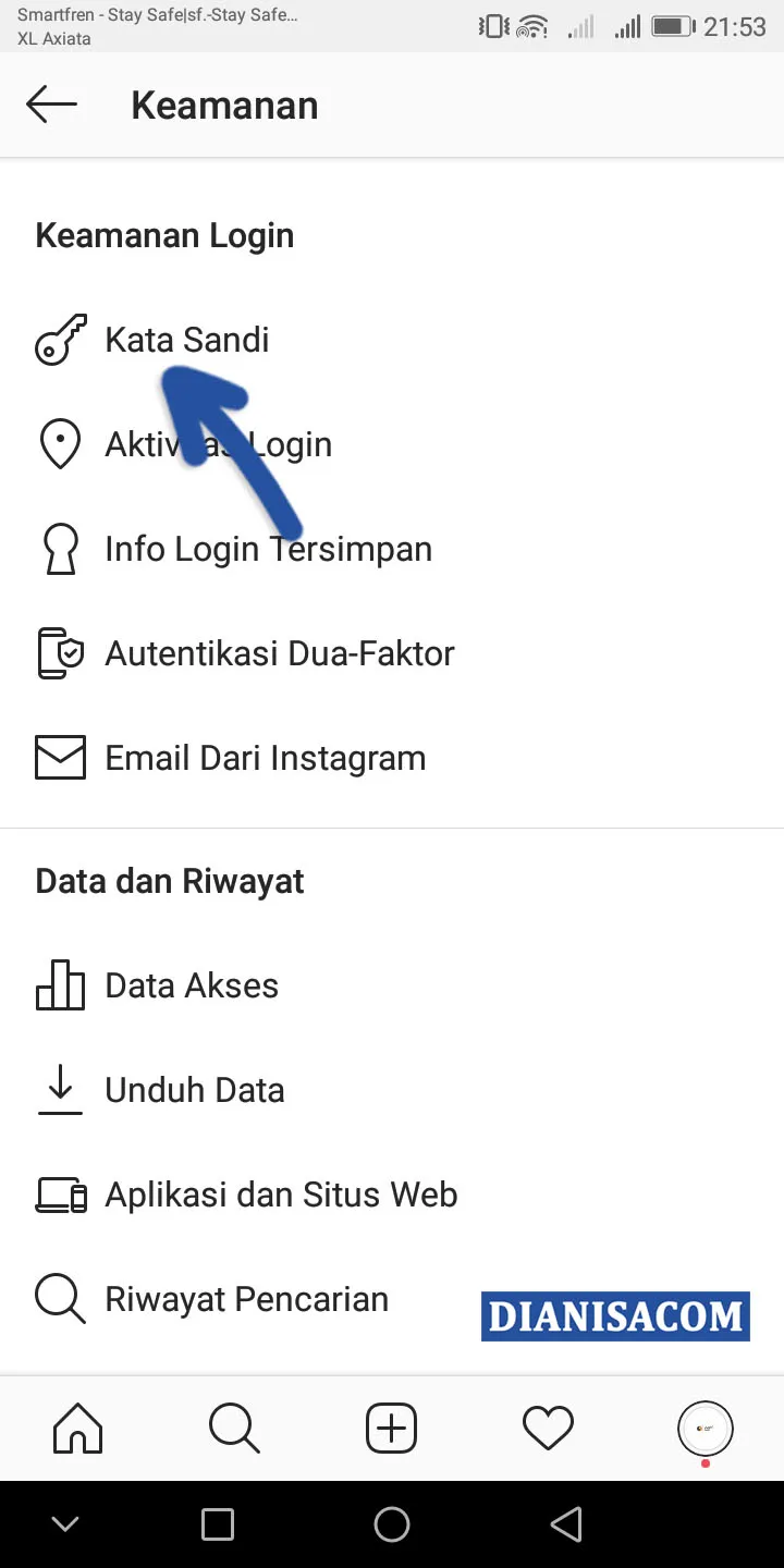3 Ganti Kata Sandi Instagram
