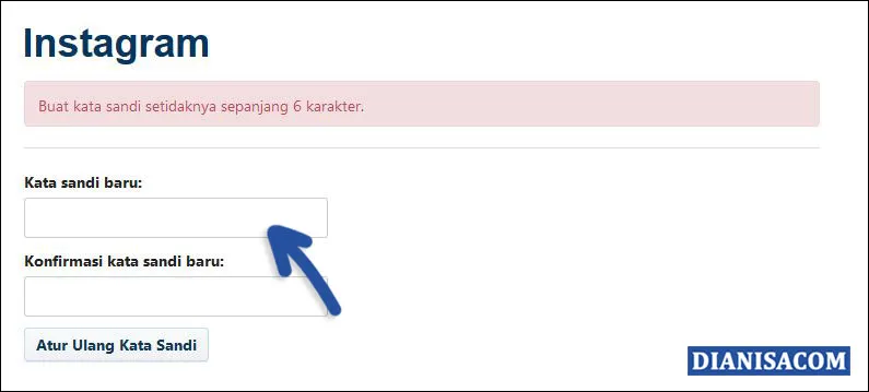 4 Reset Ulang Kata Sandi Instagram