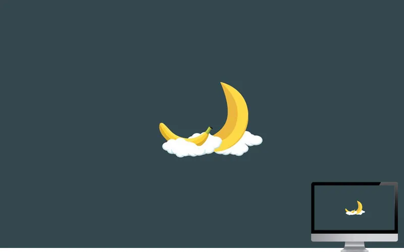 #14 Wallpaper Minimalis Moon