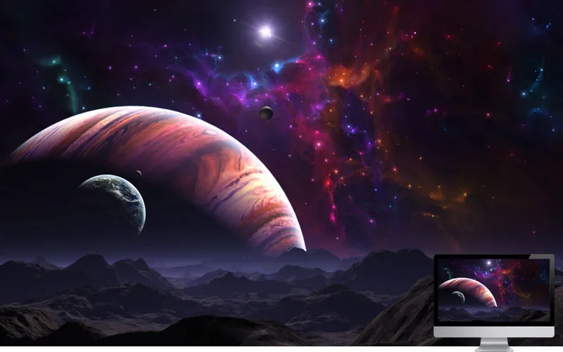 #15 Wallpaper Luar Angkasa