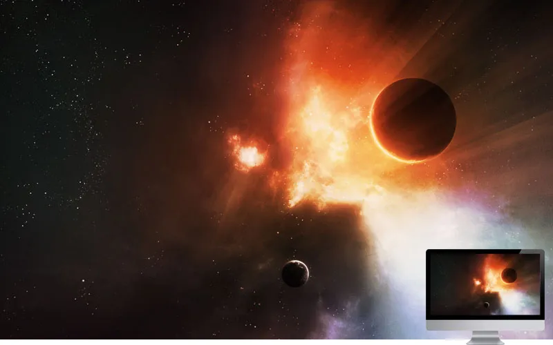 #19 Wallpaper Luar Angkasa