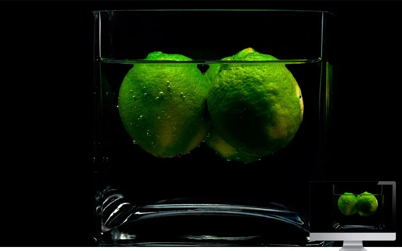 #26. Lime Glass Shade Fruit Liquid