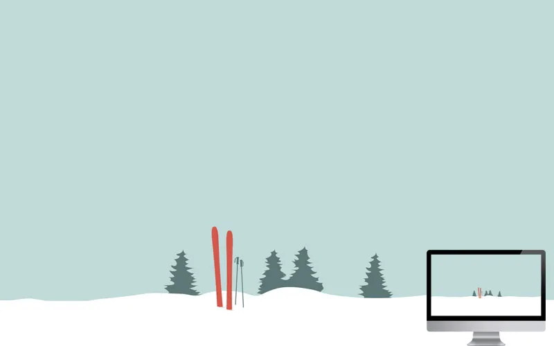 #5 Wallpaper Minimalis Winter