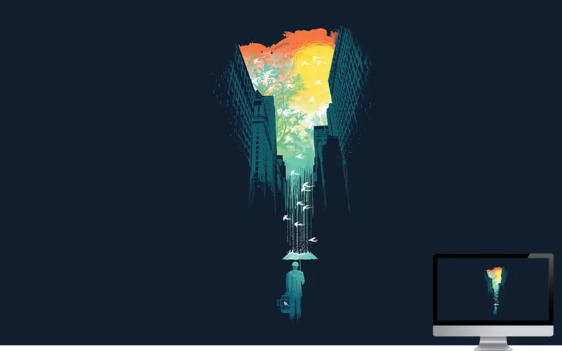 #8 Wallpaper Minimalis Manipulation