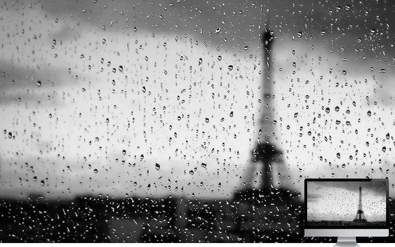#10. Rain in Paris