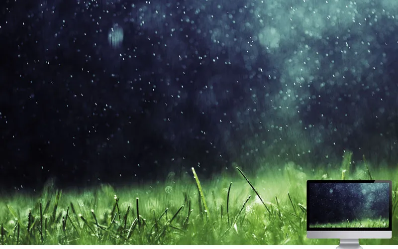 #8. Wallpaper Musim Hujan