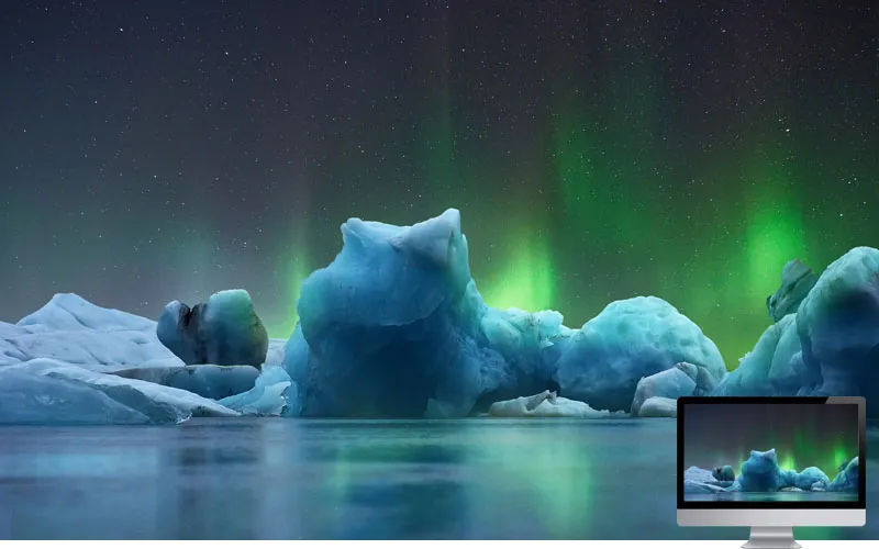 12. Aurora in Winter