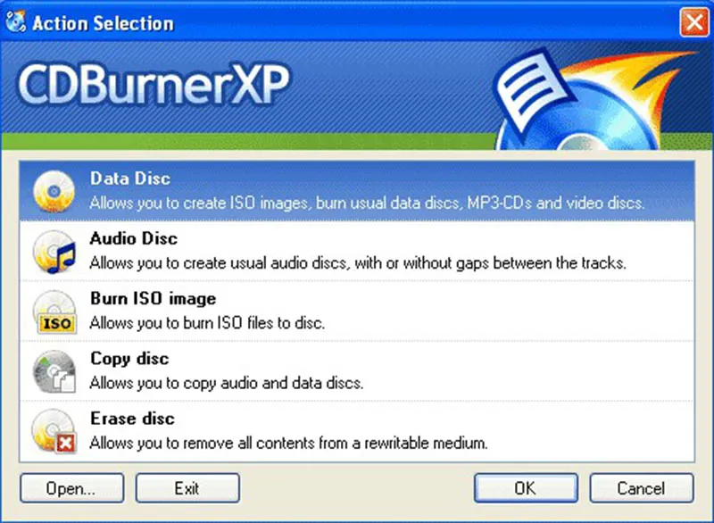 CDBurnerXP