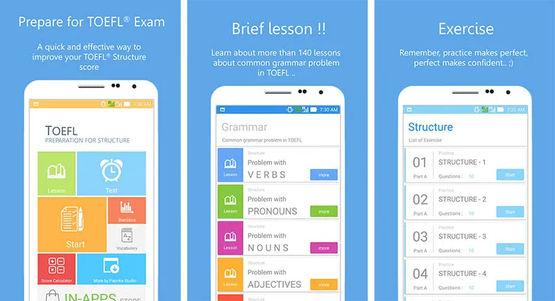 Paprika TOEFL Grammar