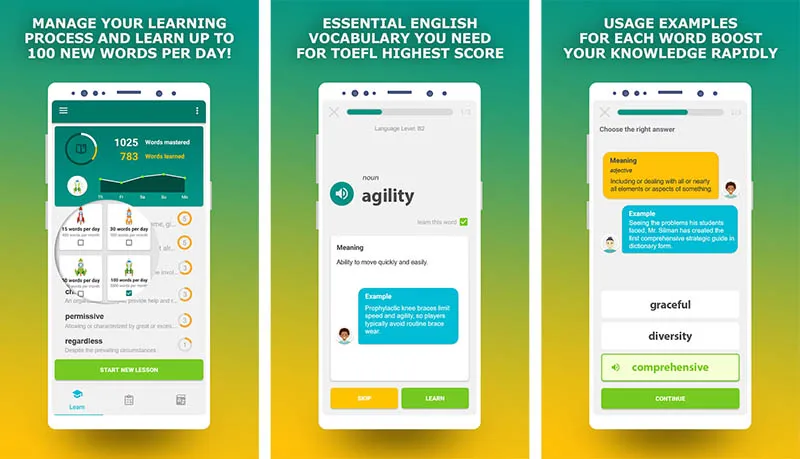TOEFL Preparation English Vocabulary