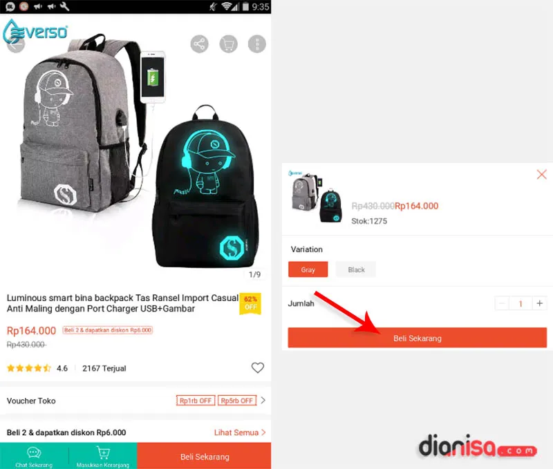 2. Cara Belanja di Shopee Gratis Ongkir