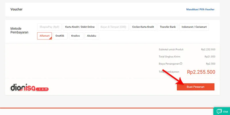 6. Layanan Pembayaran Shopee