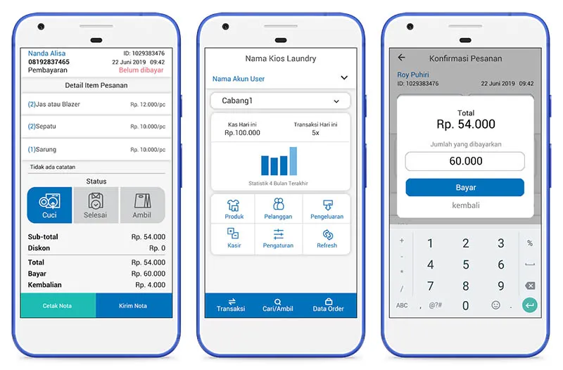 Kasir Laundry
